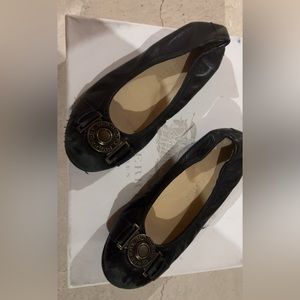 Burberry Leather Ballerina Flats – Girls Size 13